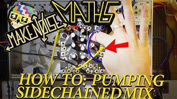 How to make Colin Benders-style SIDECHAINED KICK mix with only MATHS