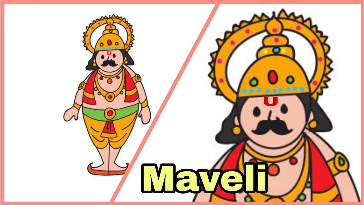 Maveli Drawing || How To Draw Maveli Drawing Step By Step || Onam Festival  Drawing || Pencil Drawing | Hello! Maveli Drawing || How To Draw Maveli  Drawing Step By Step ||