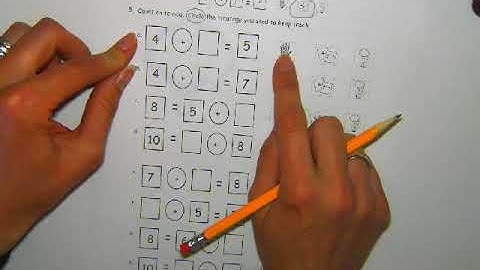 Eureka Math - 1st Grade - Module 1, Lesson 16