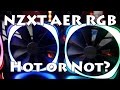 NZXT Aer RGB Fan Review/Demo