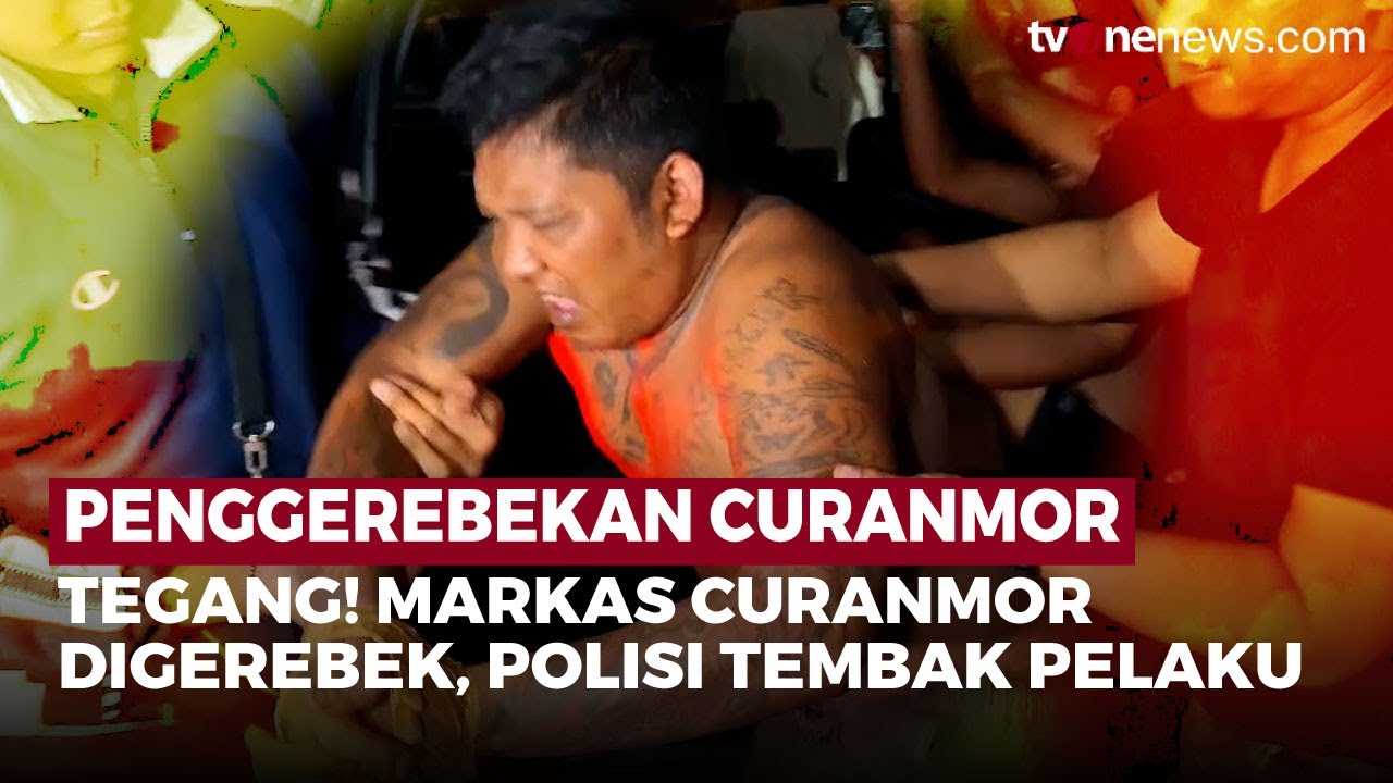Detik-Detik Penggerebekan Markas Curanmor, Dua Pelaku Ditembak Polisi | OneNews Update