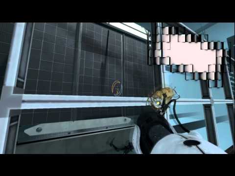 Portal 2 - How to get across to P-Body in SP chapter 8 NEW (easter egg glitch)