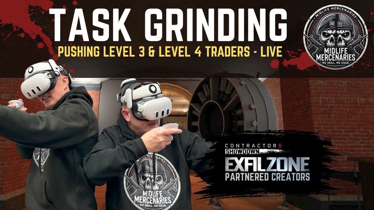 💥MIDLIFE MONDAYS💥TASK GRINDING IN EXFILZONE - YouTube