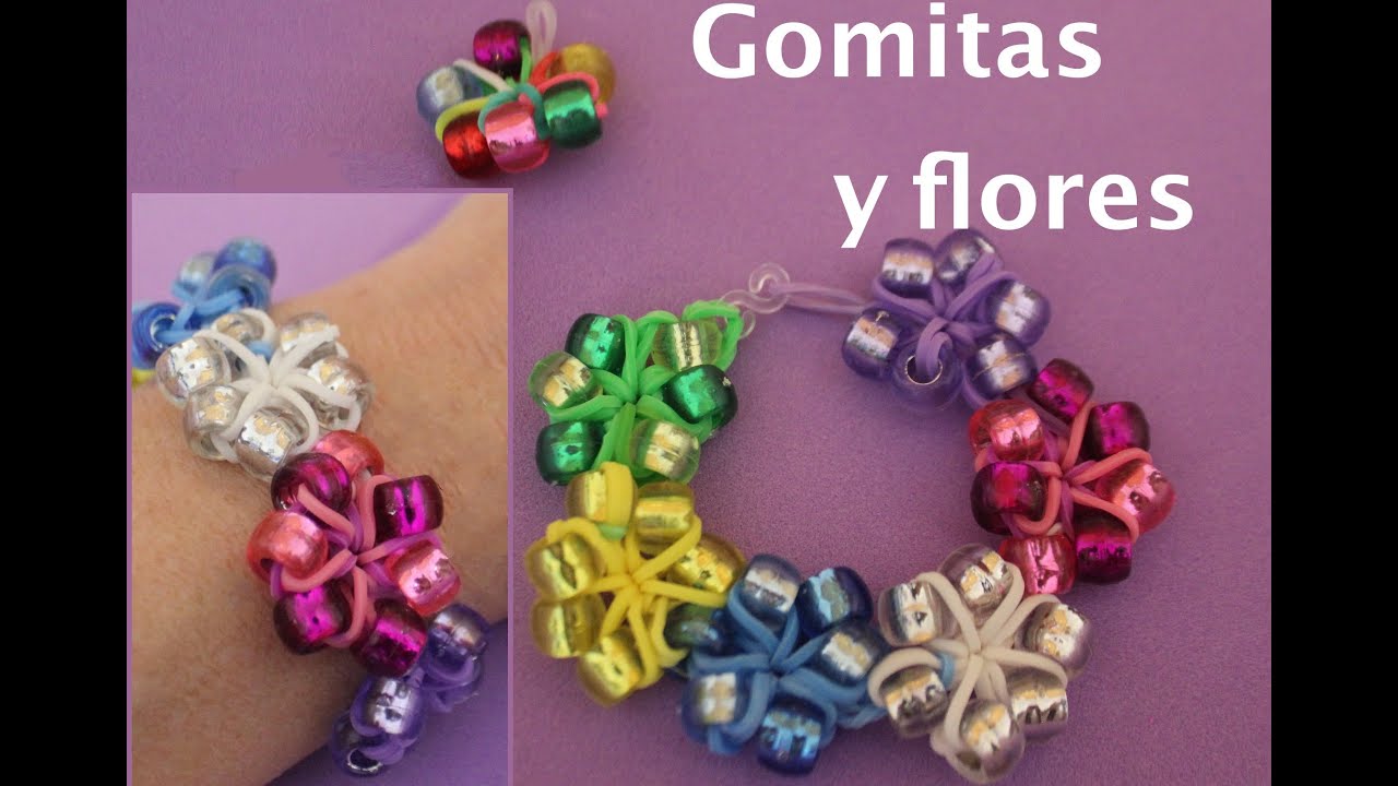 Hacer pulseras con gomas