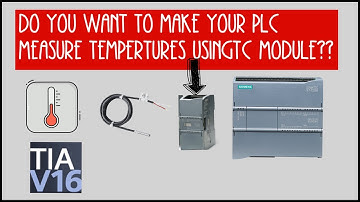 how to use temperature module with PLC siemens S7-1200 and configure it