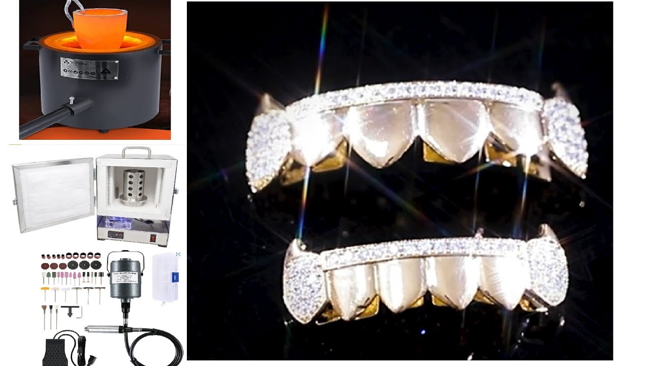 making gold Grillz at home tool list YouTube