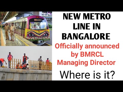 New Namma Metro work in Bangalore ?? Officially announced by the BMRCL Managing Director!!