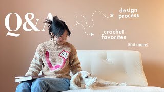 answering all of your questions | crochet with me! | Wool and Buggers