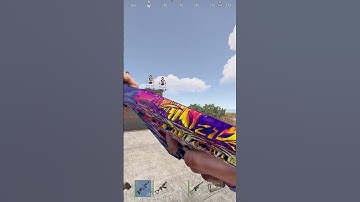 Testing the Heat seeker Thompson Skin 🔥#rust #rustskins