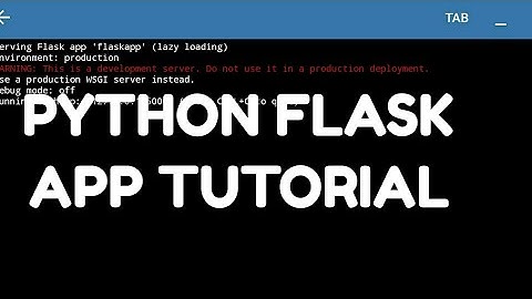 Python Flask App With HTML Template Using render_template #python #webserver