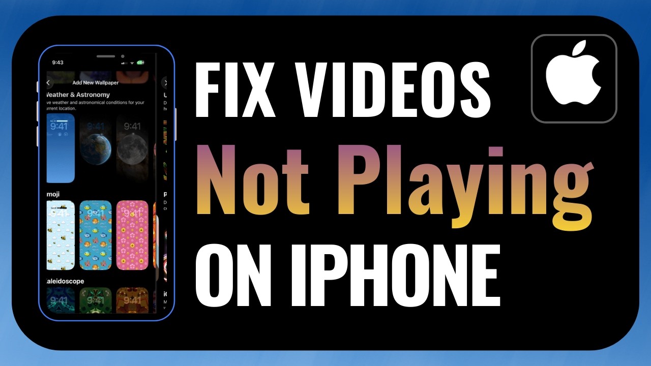 How To Fix Videos Not Playing on iPhone (2026 Updated) | Easy Step-by ...