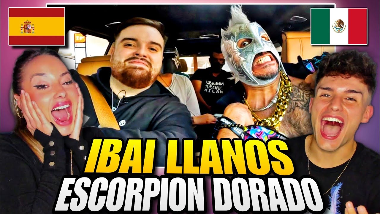 🇪🇸 ESPAÑOLES REACCIONAN a IBAI & ESCORPION DORADO 🇲🇽 **al VOLANTE**