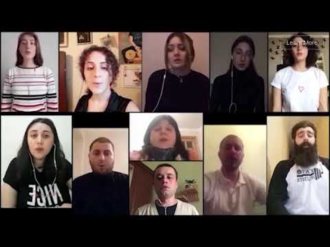 შოთა რუსთაველის თეატრისა და კინოს უნივერსიტეტის სტუდენტური გუნდი - “ჩემო კარგო ქვეყანავ”