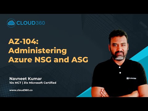 AZ-104: Administering Azure NSG and ASG