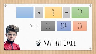 Math Division Exercise #651 - Daily Content For 4th Grade