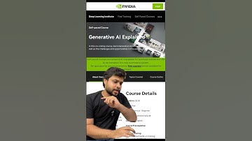 Free Nvidia Generative AI Course | Link in Description #ai #datascience #generativeai #dataanlysis