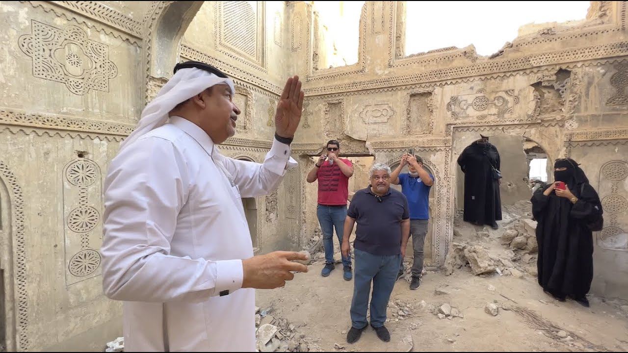 الزخارف الجصية في بيوت الأحساء القديمة