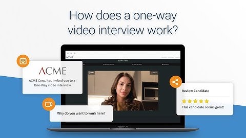 1 minute demo of Spark Hire
