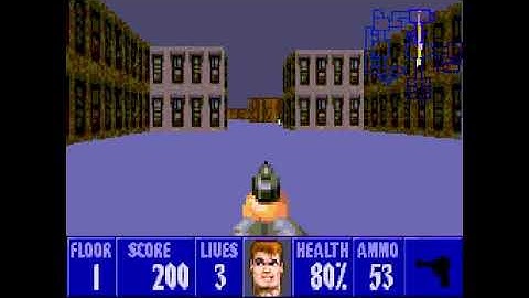 ZX Spectrum Next Raycast Engine test