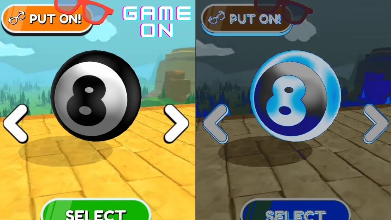 Going Balls Pool Ball  Real World Vs Blue Worlld SSuper SpeedRun Race Android Gameplay Walkthrough