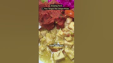 Your Tongue Is As Unique As Your Fingerprint! 👅 | Mind-Blowing Body Facts  #facts