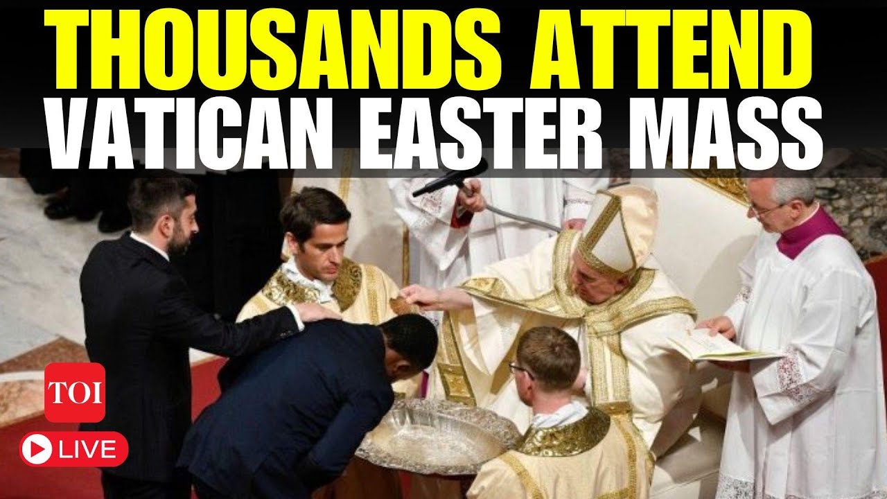 Vatican LIVE | 'Resurrection Of The Lord': Mass Easter Vigil Prayers In St Peter’s Basilica | WATCH