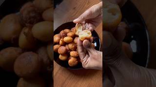 Soft &amp; Crispy Gulgule Recipe😍|Perfect Sunday sweet|Easy Indian Snack #shorts