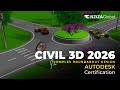 Civil 3D 2026 Masterclass DAY 3: Mastering Splitter Islands | Integrated with Vehicle Tracking 2026🚗