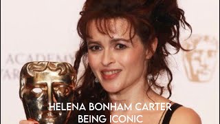 Helena Bonham carter being iconic for 2 minutes