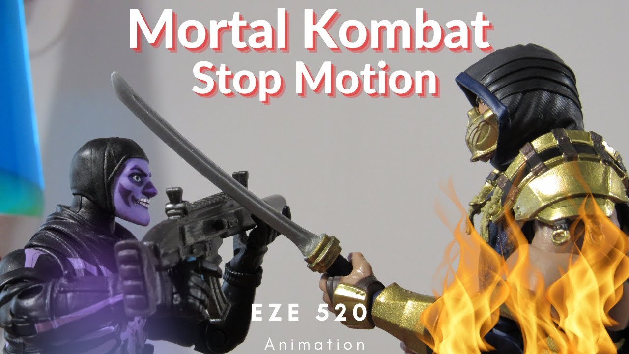 Mortal Kombat Stop motion | Scorpion vs Raiden | Pt 3