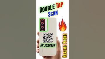 realme double tap on QR code scanner | QR code scan hidden feature in realme #realme #short #shorts