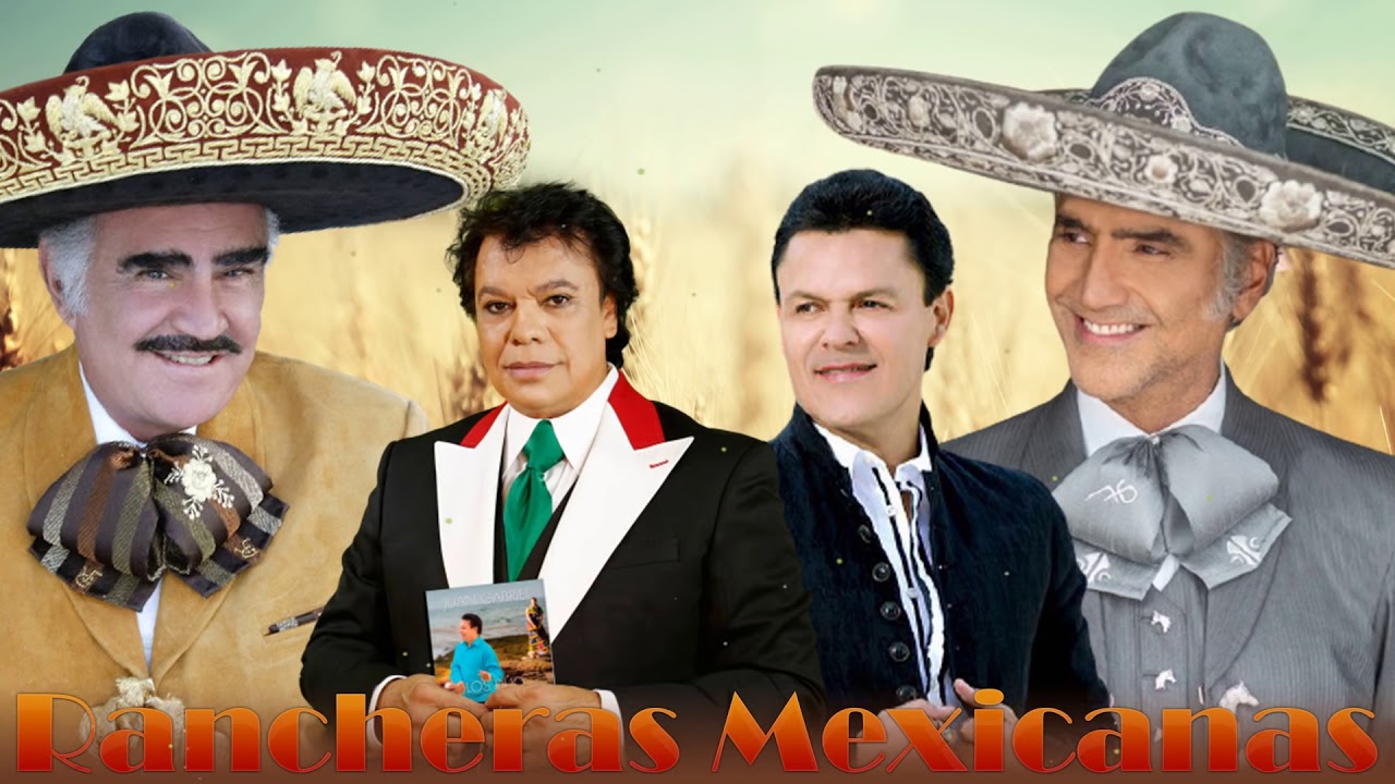 RANCHERAS PARA ADOLORIDOS Vicente Fernández, Alejandro Fernadez, Pedro Fernandez, Juan Gabriel