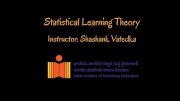 Statistical Learning Theory 2025: Class 19