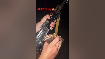 Ak47 firing Russian double body type 3 #army #ak47russian #ak47firing #akm_1975_model #ak47
