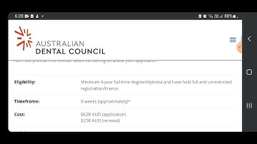 Initial assessment for Australian Dental Council Exam (ADC Exam)