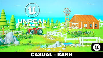 CASUAL - Barn | Unreal Engine | Cinematic Trailer | #polyart3d