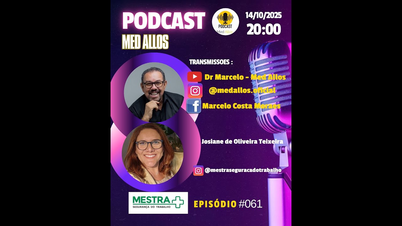 Podcast Med Allos Entrevista: Josiane de Oliveira Teixeira #EP061
