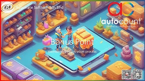 AUTOCOUNT ACCOUNTING BONUS POINT MODULES
