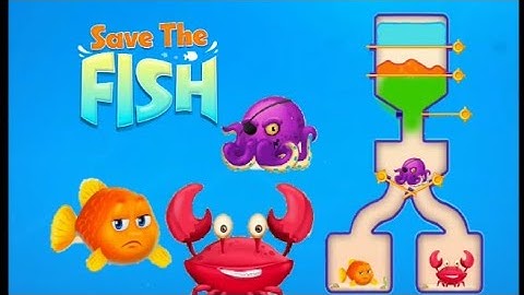 save the fish gameplay android ios fish game #gameplay #fishdom #savethefish #fishgame #gaming