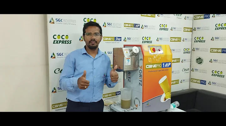 Cane Pro 1 Hp Motor-Sugarcane Juice machine || Removable Type || Easy cleaning || Zero Maintenance