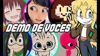 Demo de voces 2019 - NamikoTC