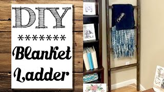 *DIY* Blanket Ladder blanket ladder tutorial! Size: 5