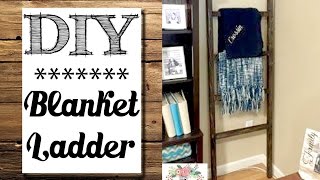 blanket ladder tutorial! Size: 5