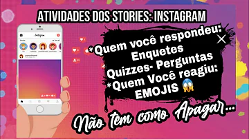 Como apagar o histórico de dados do Instagram?