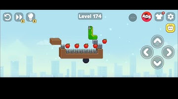 Snake Puzzle Slither To Eat Level 174 Walkthrough Gameplay Android,iOS 