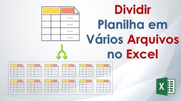 Dividir Planilhas em Vários Arquivos Excel