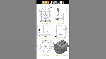 Engineering CAD 2D Drawing for Practice work - Share & Save ✅🙌 #learnengineering #mechnical #cad