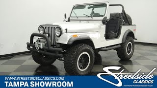 1980 Jeep CJ7 for sale | 3373 TPA