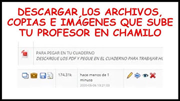 #06 Como visualizar y descargar los PDFs archivos subidos por el Profesor en Chamilo 2024