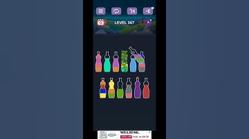 watersort puzzle level 367 #games#fun #funny #gamer #gamesforkids #reelsviral #kidsgames #puzzles